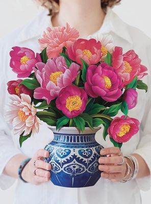 FP Peony Paradise Bouquet Greeting Card