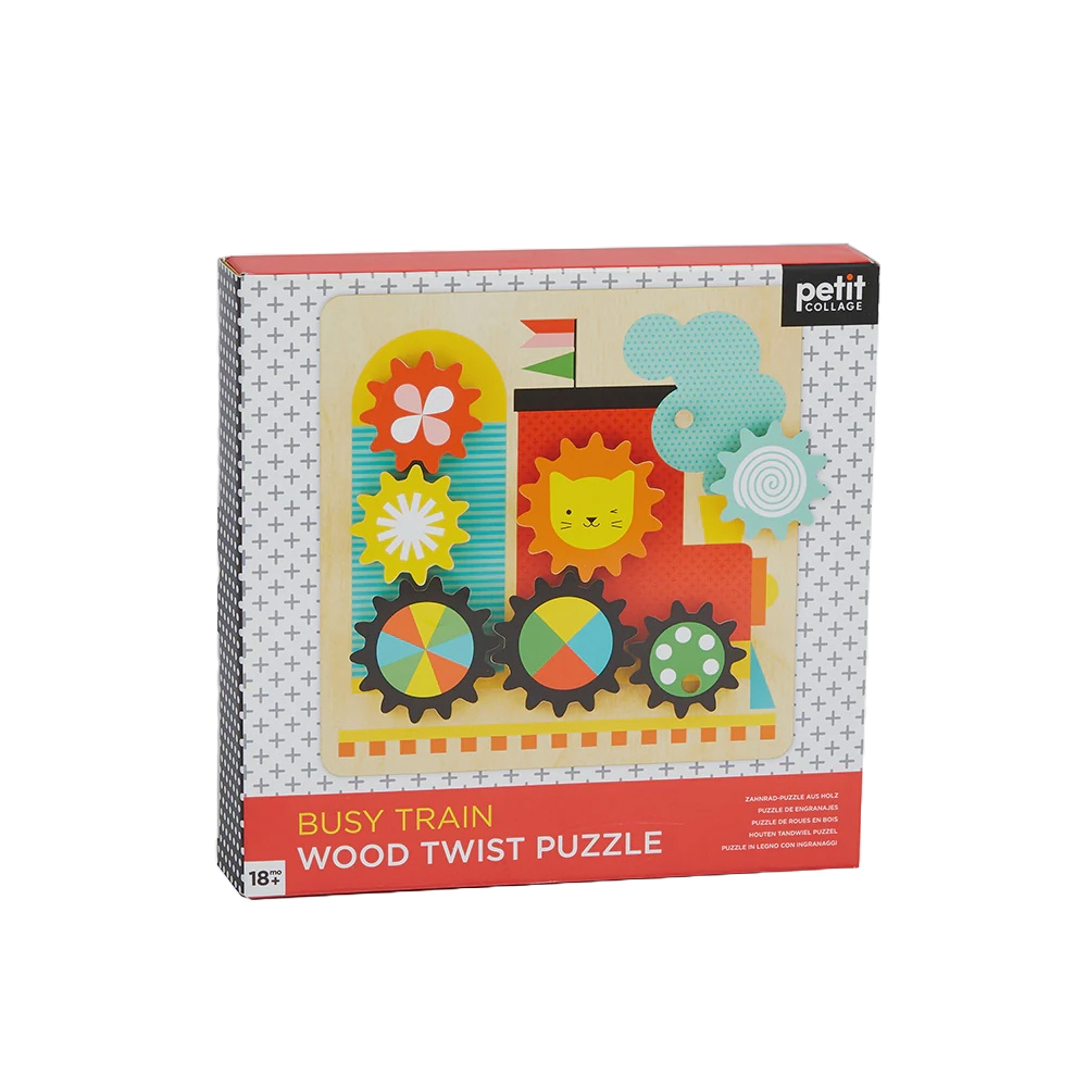 CB Busy Train Wooden Twist Puzzle