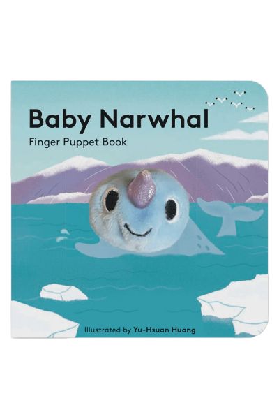 CB Baby Narwhal Finger Puppet Book