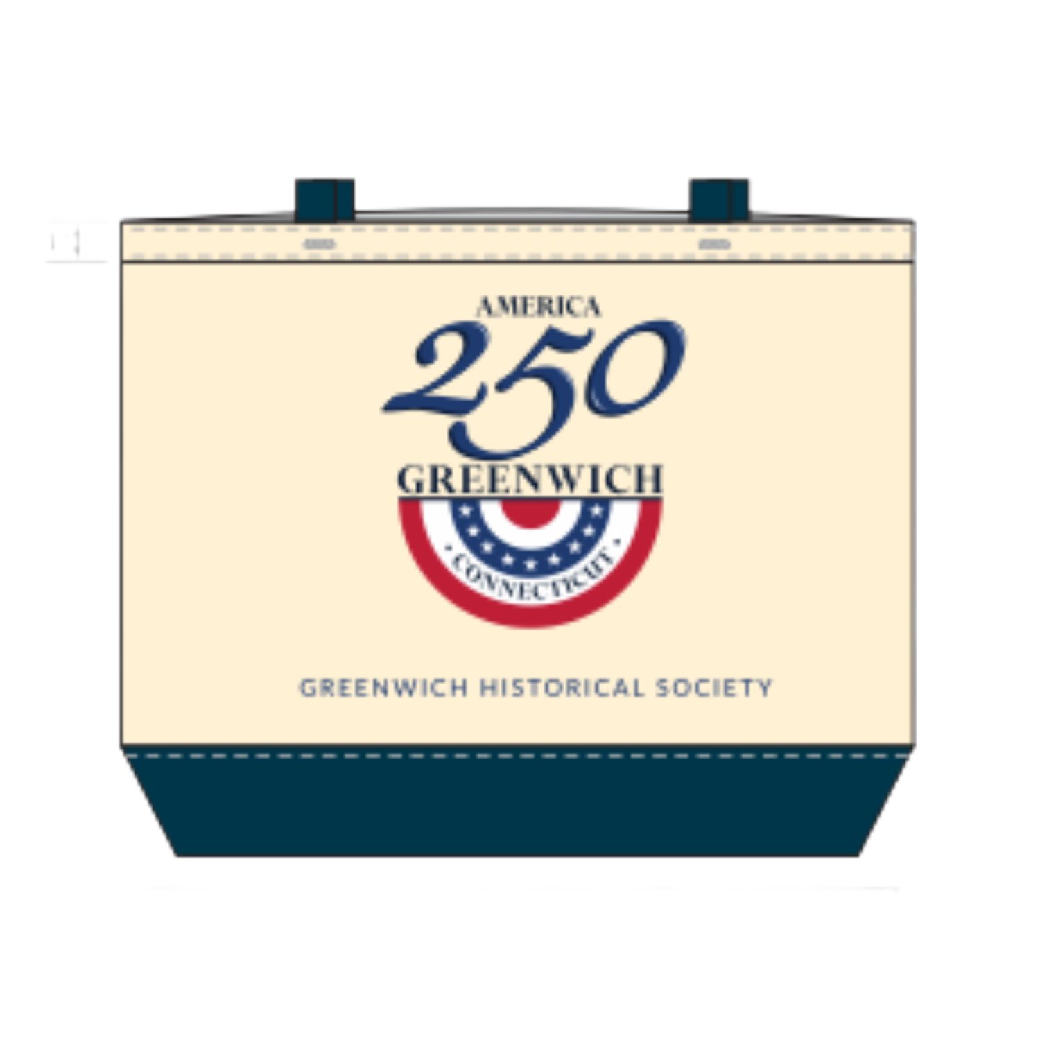 Exclusive! 250th Canvas Navy Tote Bag