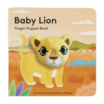 CB Baby Lion: Finger Puppet Book