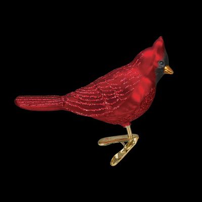 OW Northern Cardinal Clip Ornament