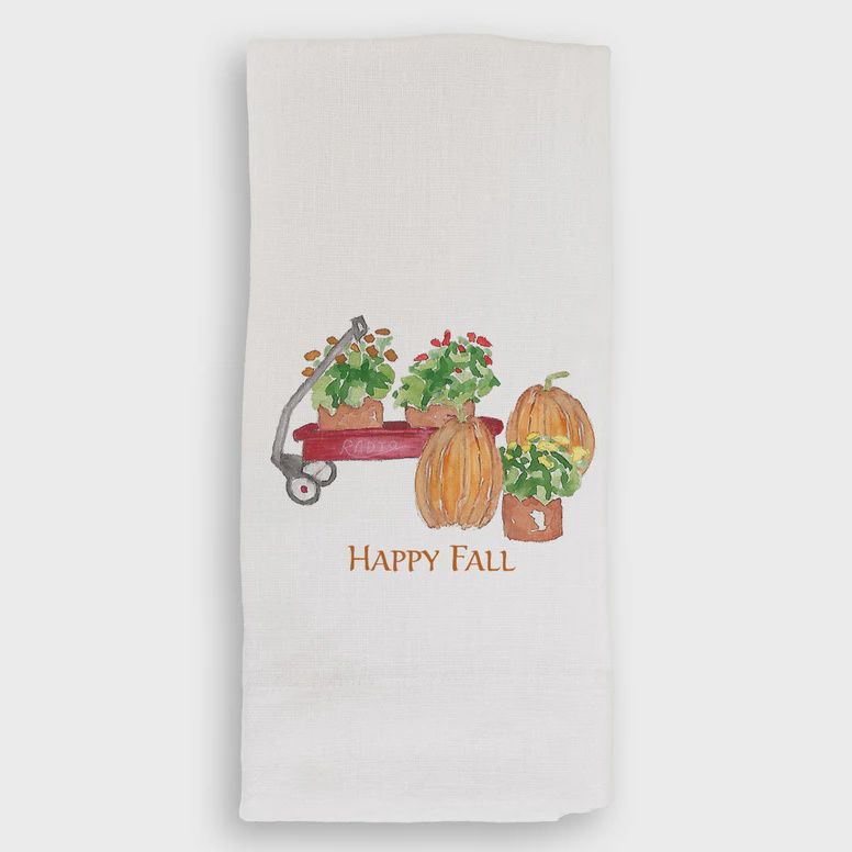 FG Fall Wagon Guest Towel