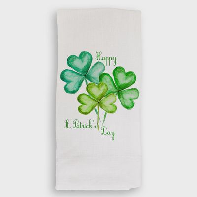 FG Three Shamrocks Guest Towel