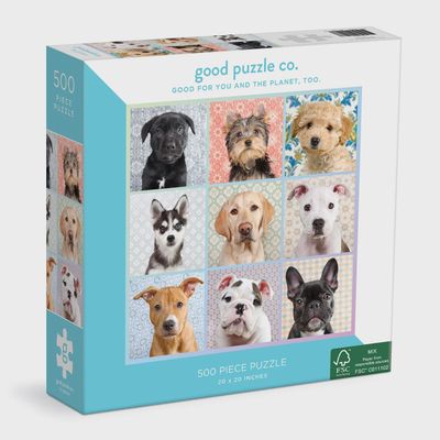 CB Dog Portraits 500 PC Puzzle