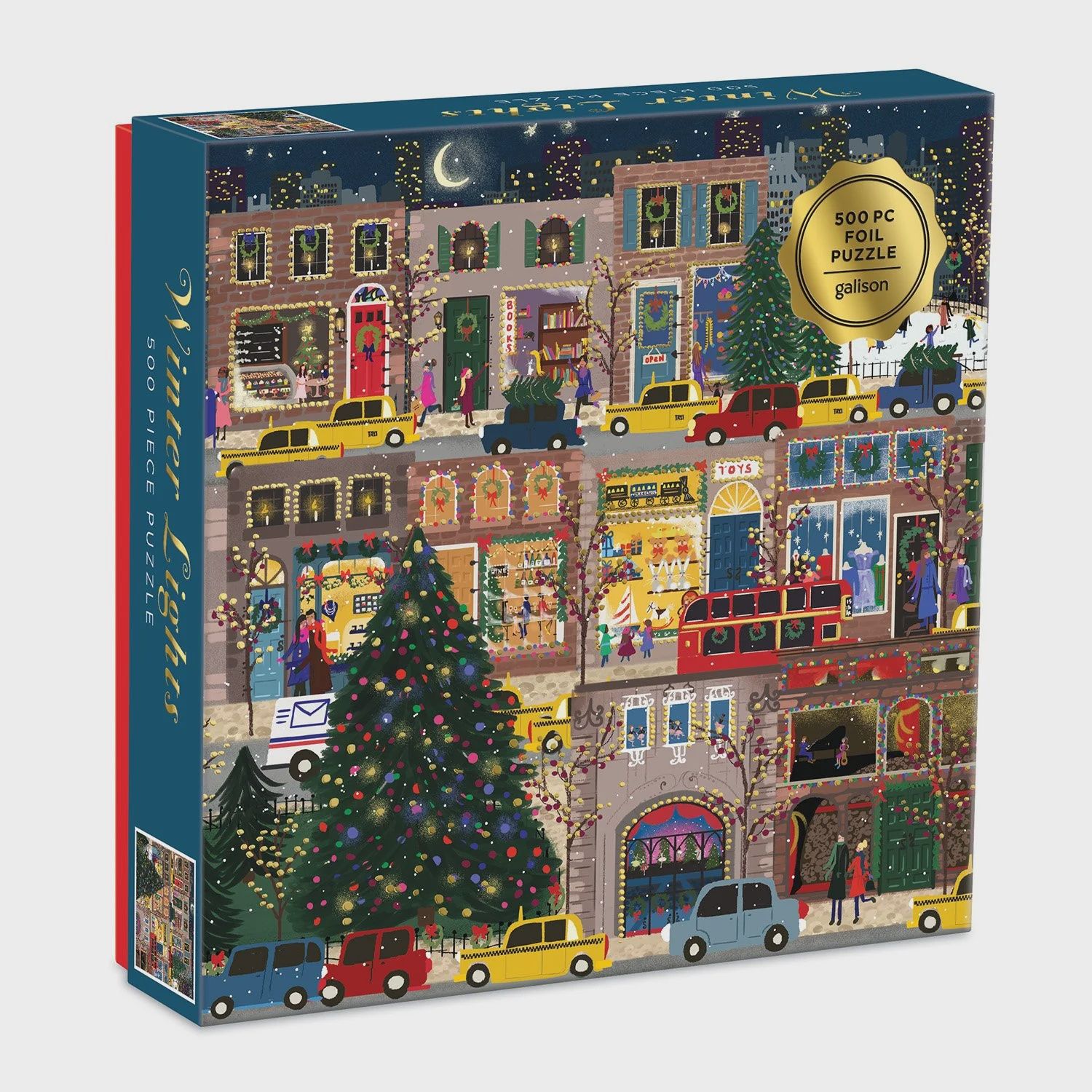 CB Winter Lights 500 Piece Holiday Jigsaw Puzzle