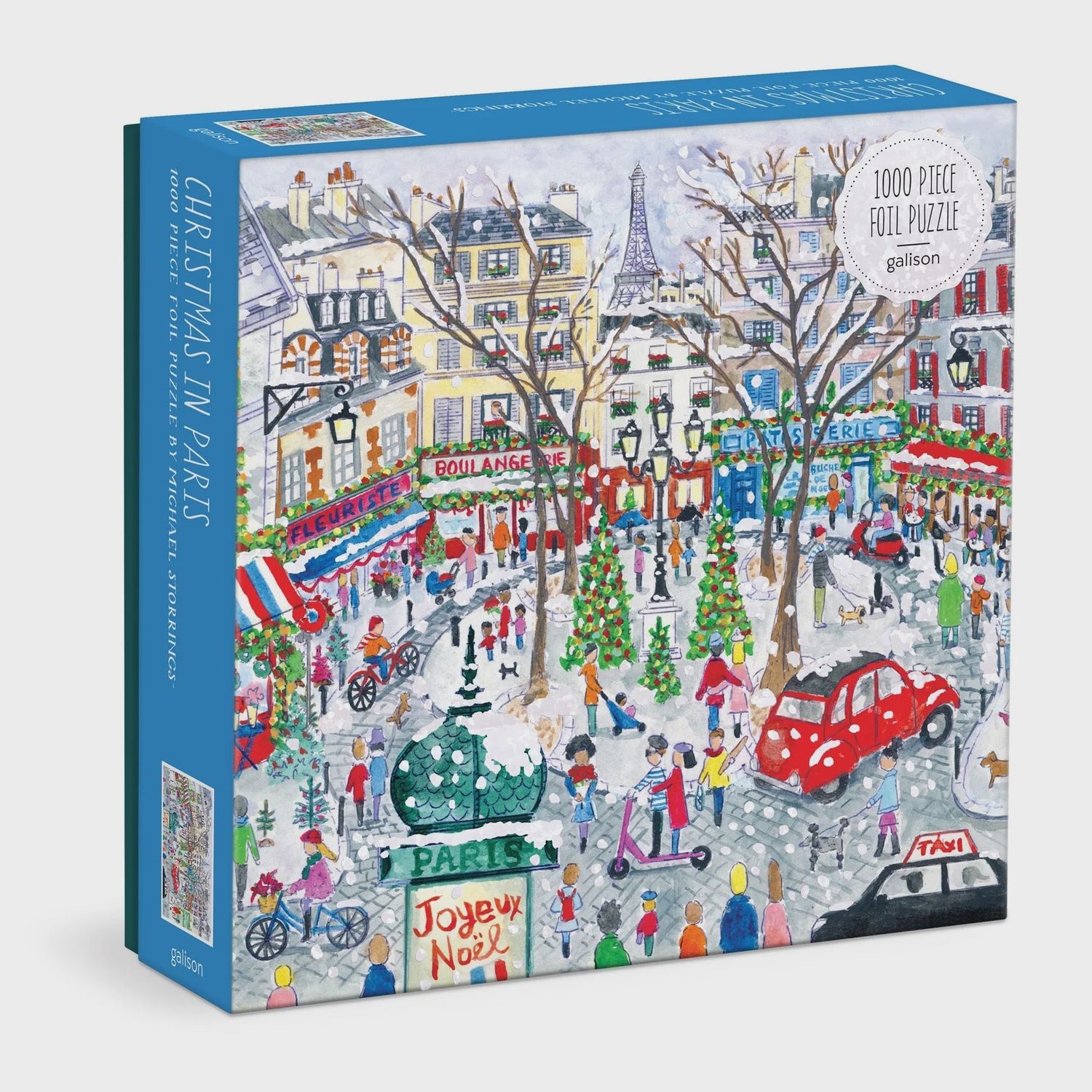 CB Christmas in Paris 1,000 PC Foil Puzzle
