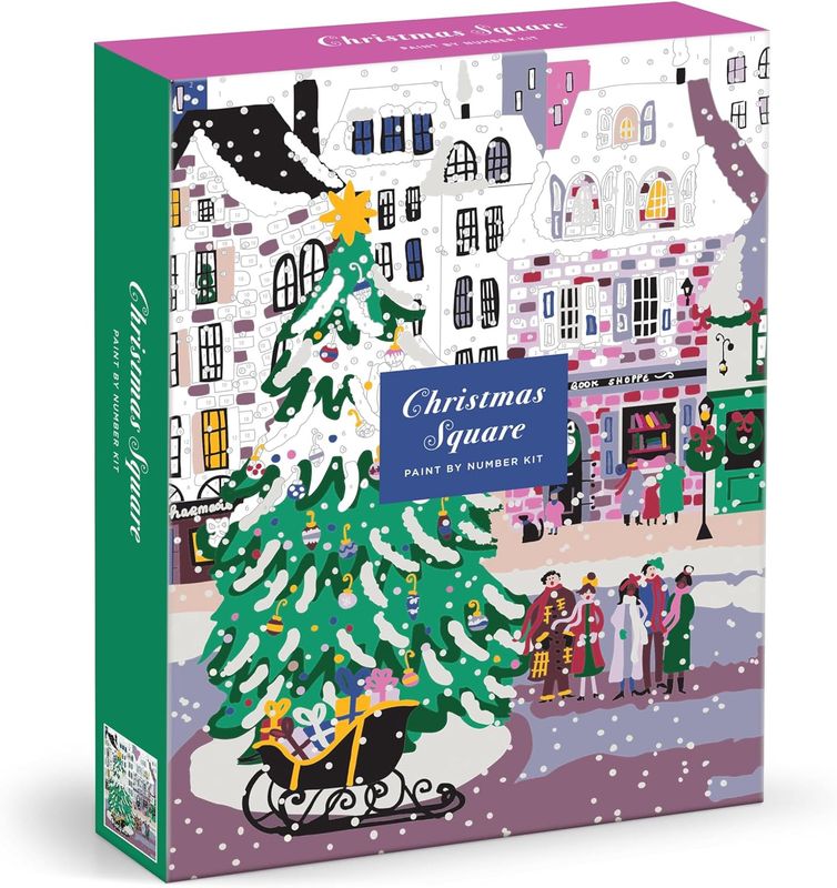 CB Christmas Square Paint by Numbers