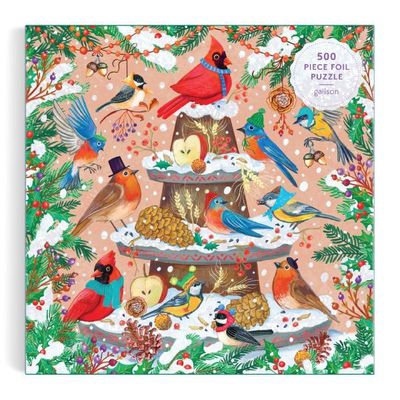 CB Festive Feathers 500 PC Foil Puzzle