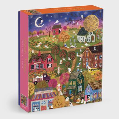 CB Spooky Village 1,000 PC Foil Puzzle