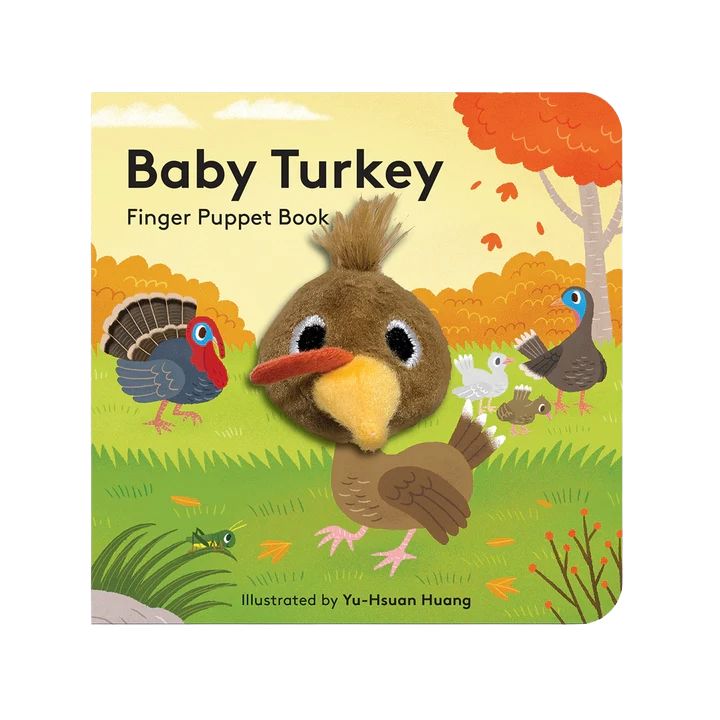 CB Baby Turkey: Finger Puppet Book