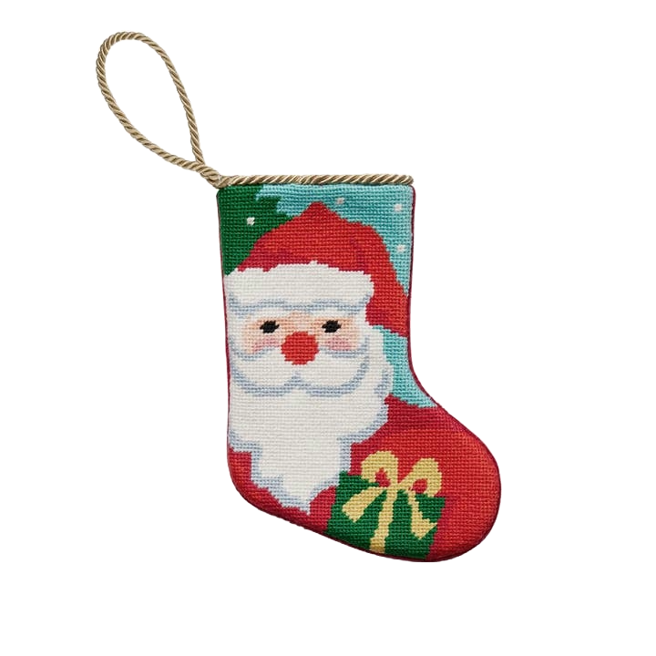 PH Santa Embroidered Mini Stocking