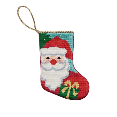 PH Santa Embroidered Mini Stocking