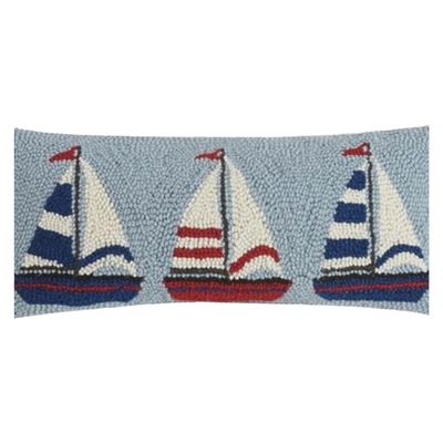 PH Sailboat Trio Hook Pillow