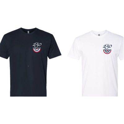 Exclusive! 250th Anniversary Adult T-Shirts