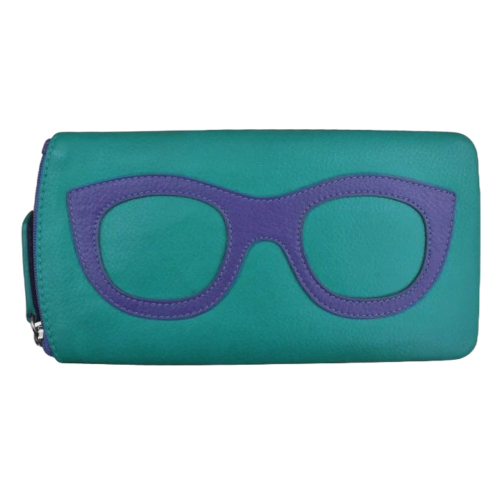 ILI Aqua/Cobalt Eyeglass Case