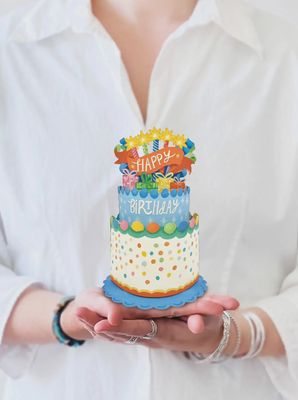 FP Mini Confetti Cake Pop-Up Card