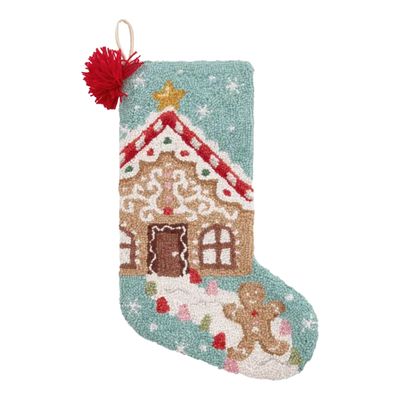 PH Gingerbread w/Tassel Hook Stocking
