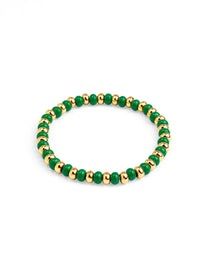 ZE Emerald Camille Stretch Bracelet