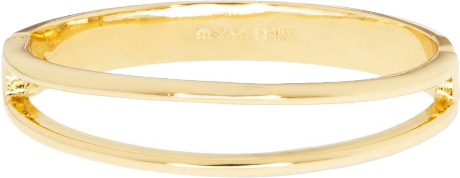 MSJ Gold-Double Bar Bangle