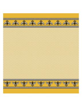 MI Bees Honeycomb White Tea Towel