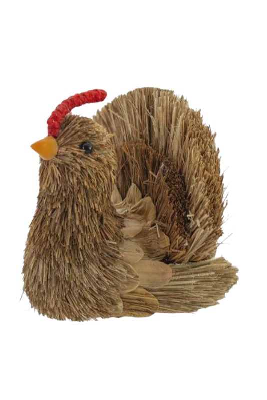 BI Mini Natural Turkey Ornament