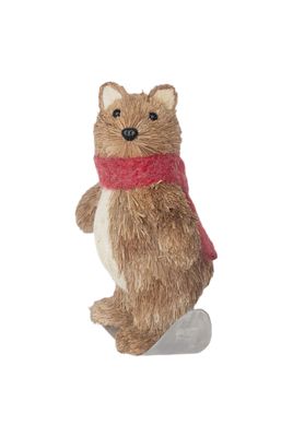 BI Buzz Snowboarding Bear Ornament