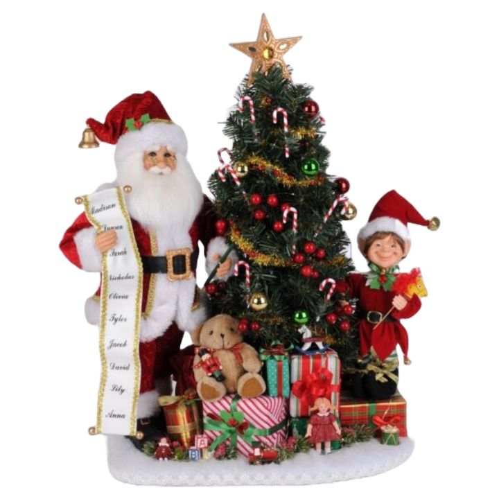 KDO Lighted Christmas Presents Santa