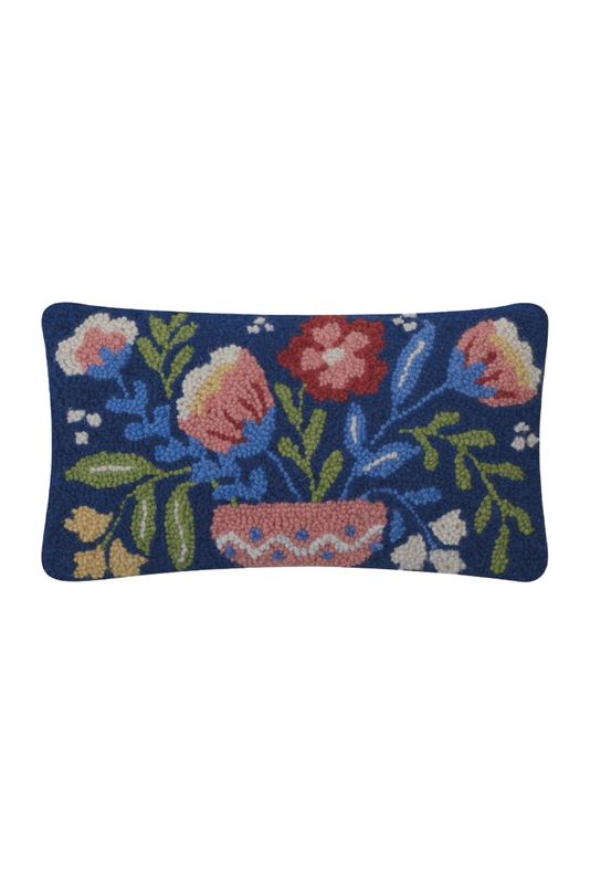 PH Floral Vase Oblong Hook Pillow