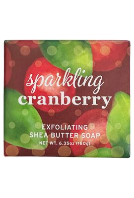 GB Sparkling Cranberry 6 oz. Shea Butter Soap