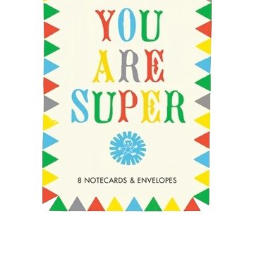 CB You Are Super Notecards
