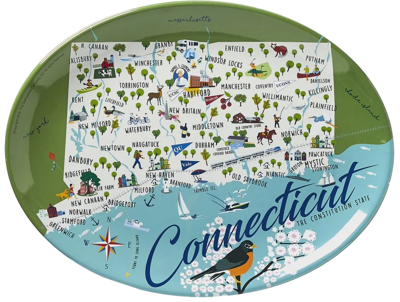 GC Connecticut Tidbit Tray