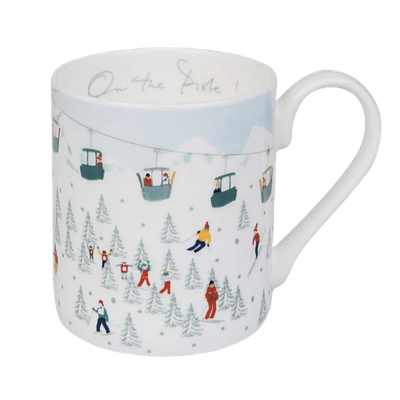 SA Skiing on the Piste Mug, Large
