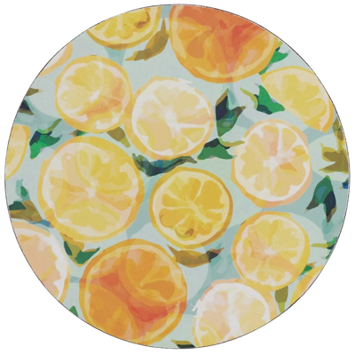 RF Lemon Slices Round Coaster