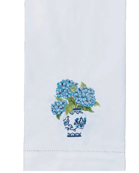 PH Blue Hydrangea Guest Towel