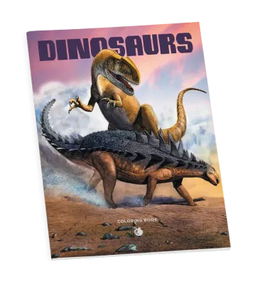 PO Dinosaurs Coloring Book