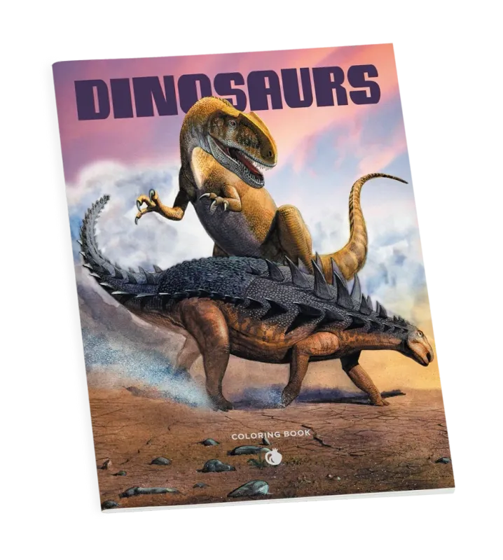PO Dinosaurs Coloring Book