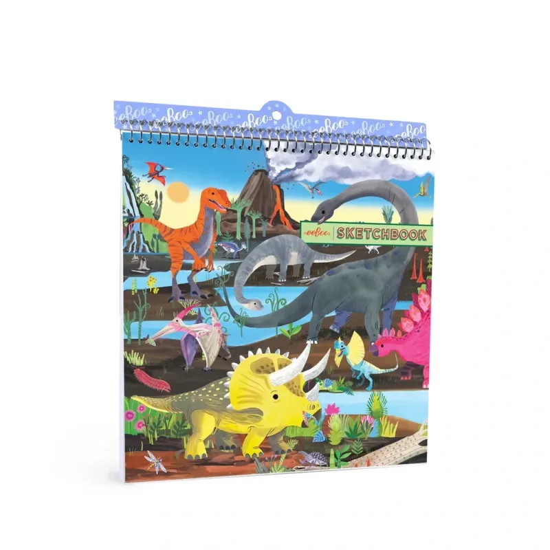 EB Dinosaur Square Sketchbook