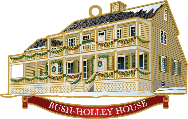 BD Bush Holley House Ornament