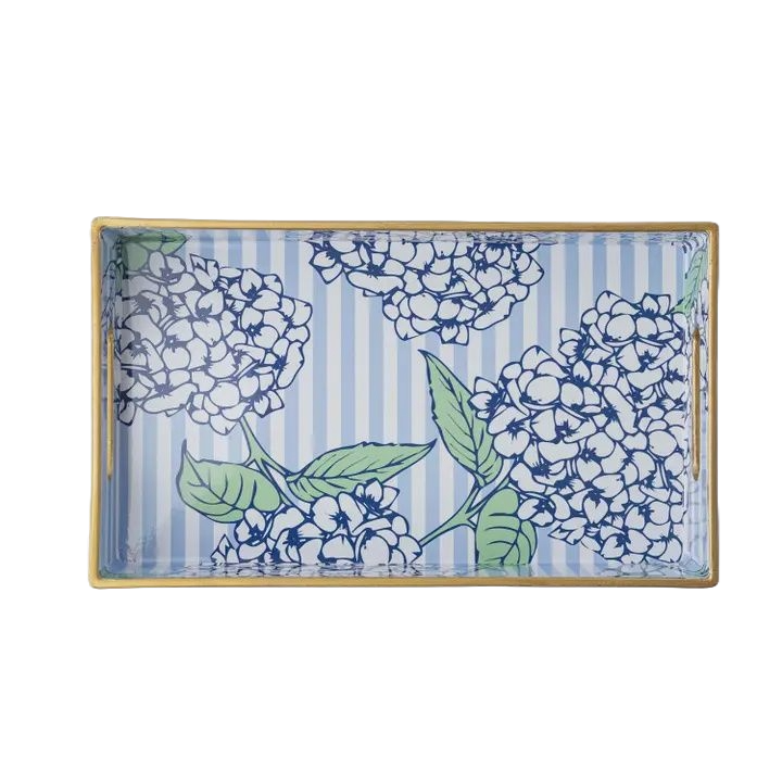 8O Hydrangea Stem Vanity Tray