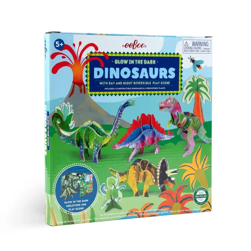 EB Dino 3D Glow in the Dark Building Set