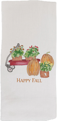 FG Fall Wagon Guest Towel