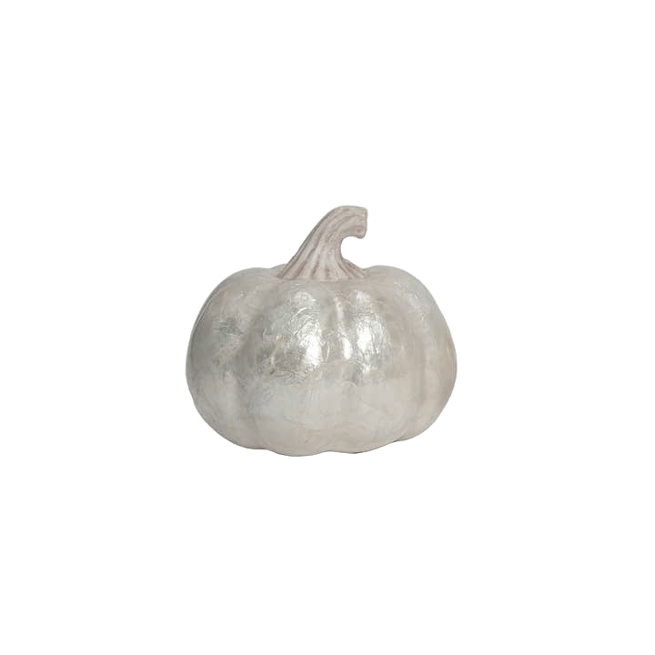 DG Medium White Capiz Pumpkin