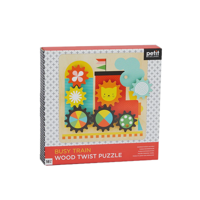 CB Busy Train Wooden Twist Puzzle