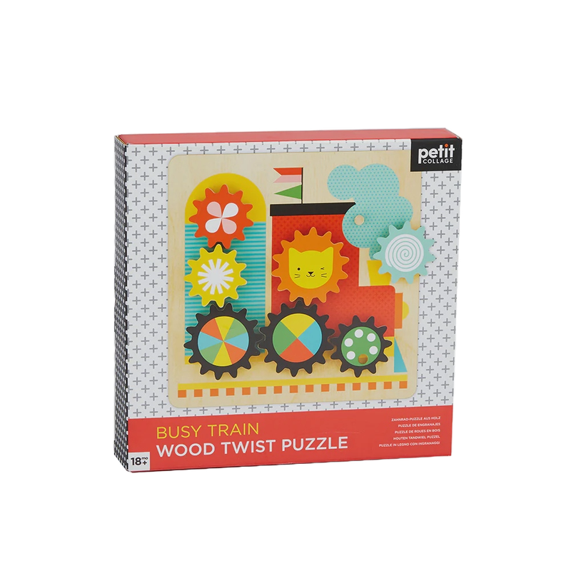 CB Busy Train Wooden Twist Puzzle