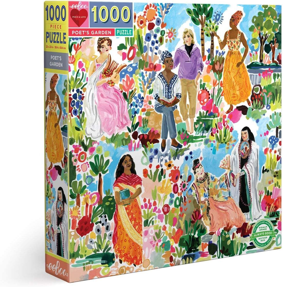 EB Poet's Garden 1000 PC Puzzle