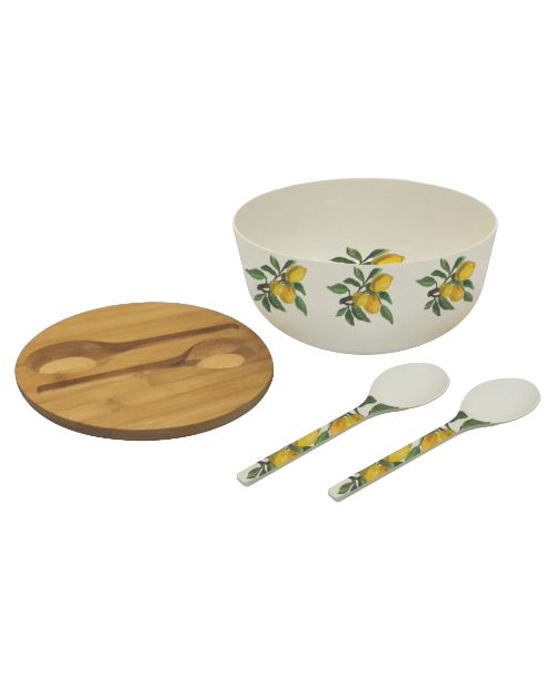 PPD Lemon Musee Bamboo Salad Bowl