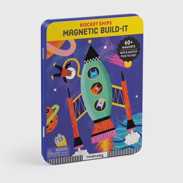CB Rocket Ships Magnetic Build-it