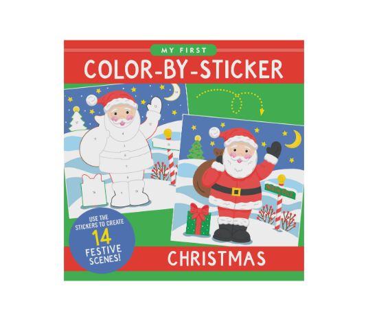 PP Christmas First Color Sticker Book