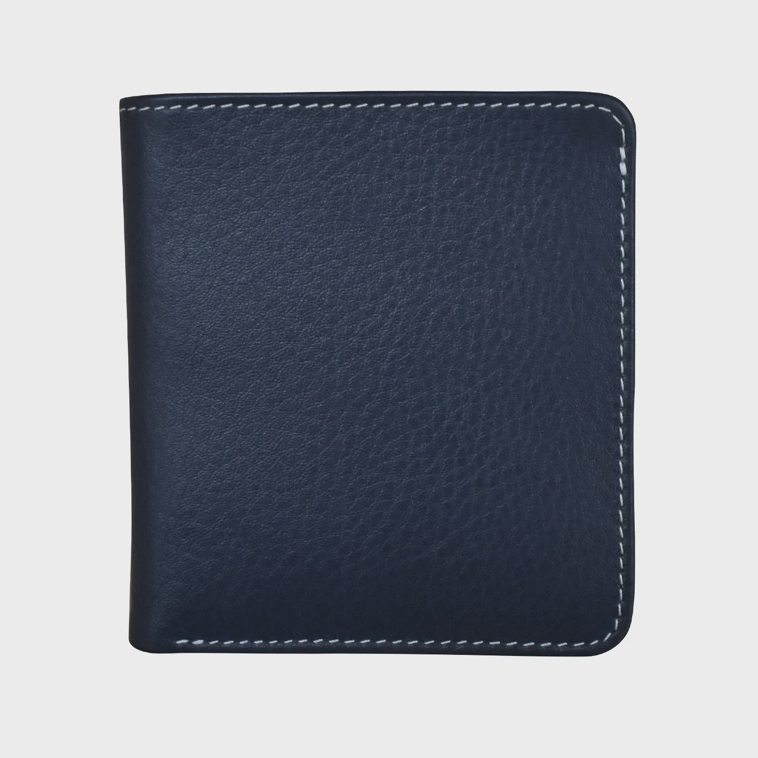 ILI Classic Navy/Chambray Mini Bi-Fold Wallet